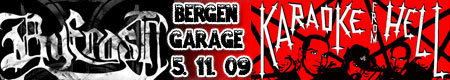BYFROST + KARAOKE FROM HELL – Bergen – Garage