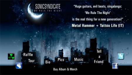 E-CARD: SONIC SYNDICATE – We Rule the Night