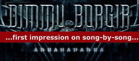 DIMMU BORGIR – Abrahadabra – first impression on song-by-song