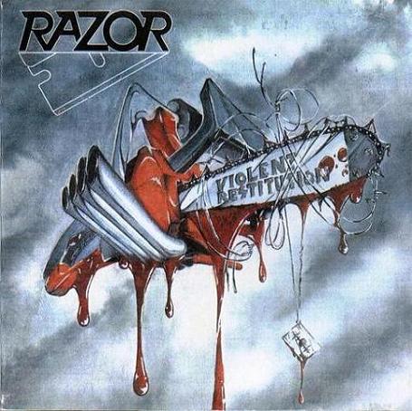 RAZOR – Violent Restitution + Shotgun Justice + Open Hostility – reissues