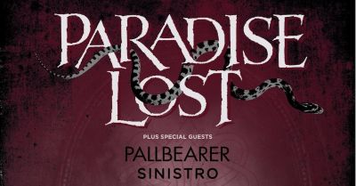 PARADISE LOST + PALLBEARER og SINISTRO spiller i Oslo, søndag 1. oktober