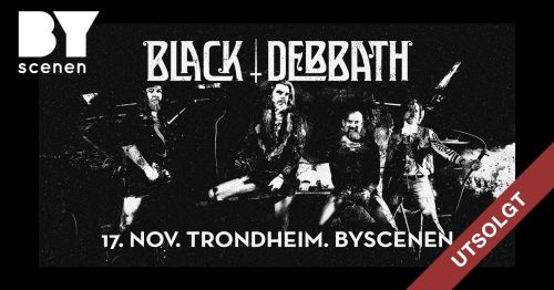 BLACK DEBBATH på Byscenen i Trondheim –