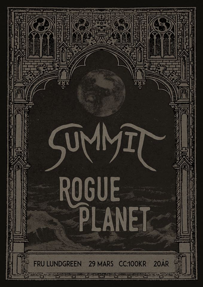 Konsert – Rogue Planet + Summit i Trondheim