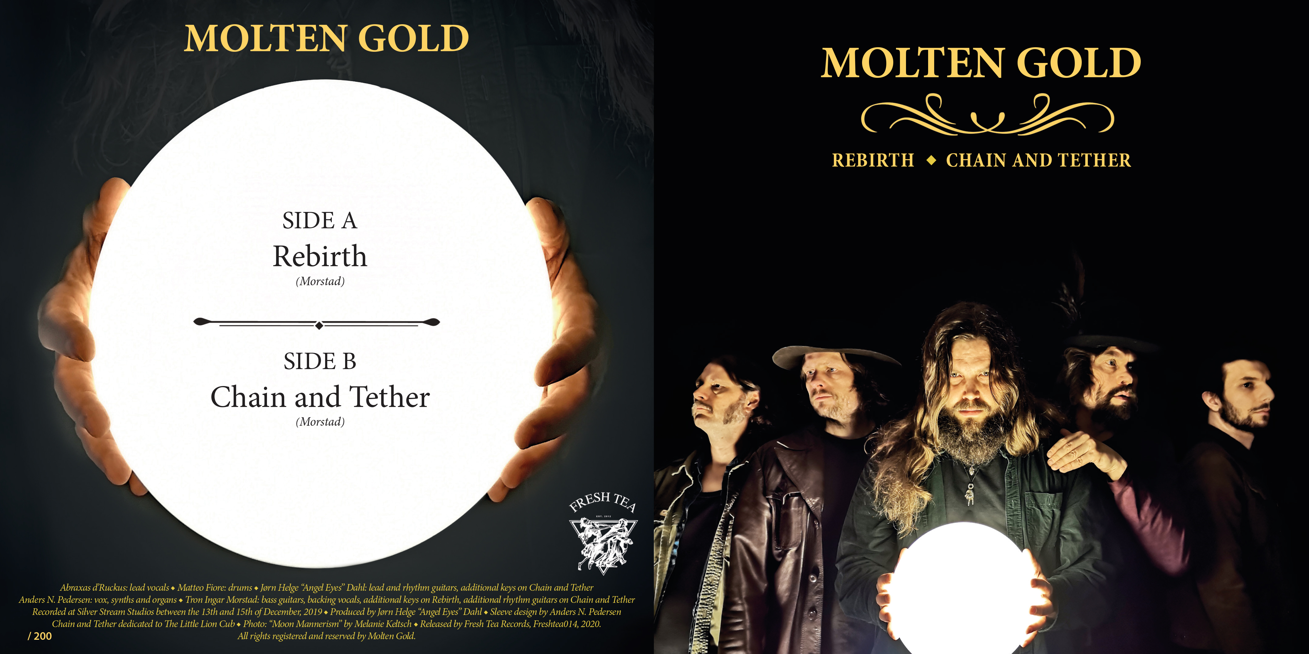 MOLTEN GOLD – out with new singel on vinyl