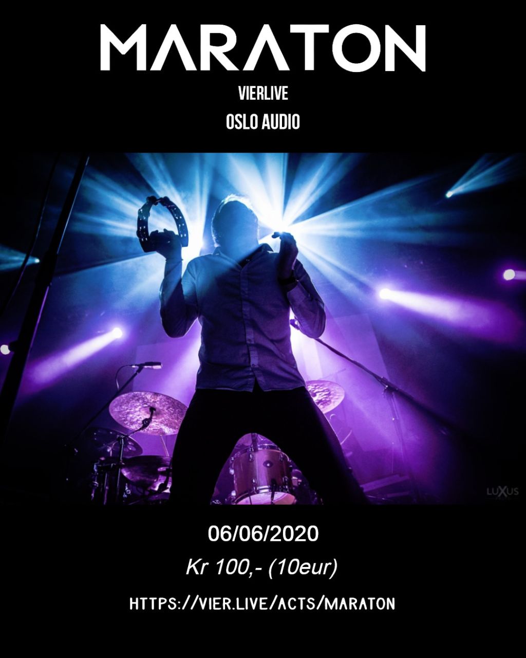 MARATON – first ever full production live streamed concert