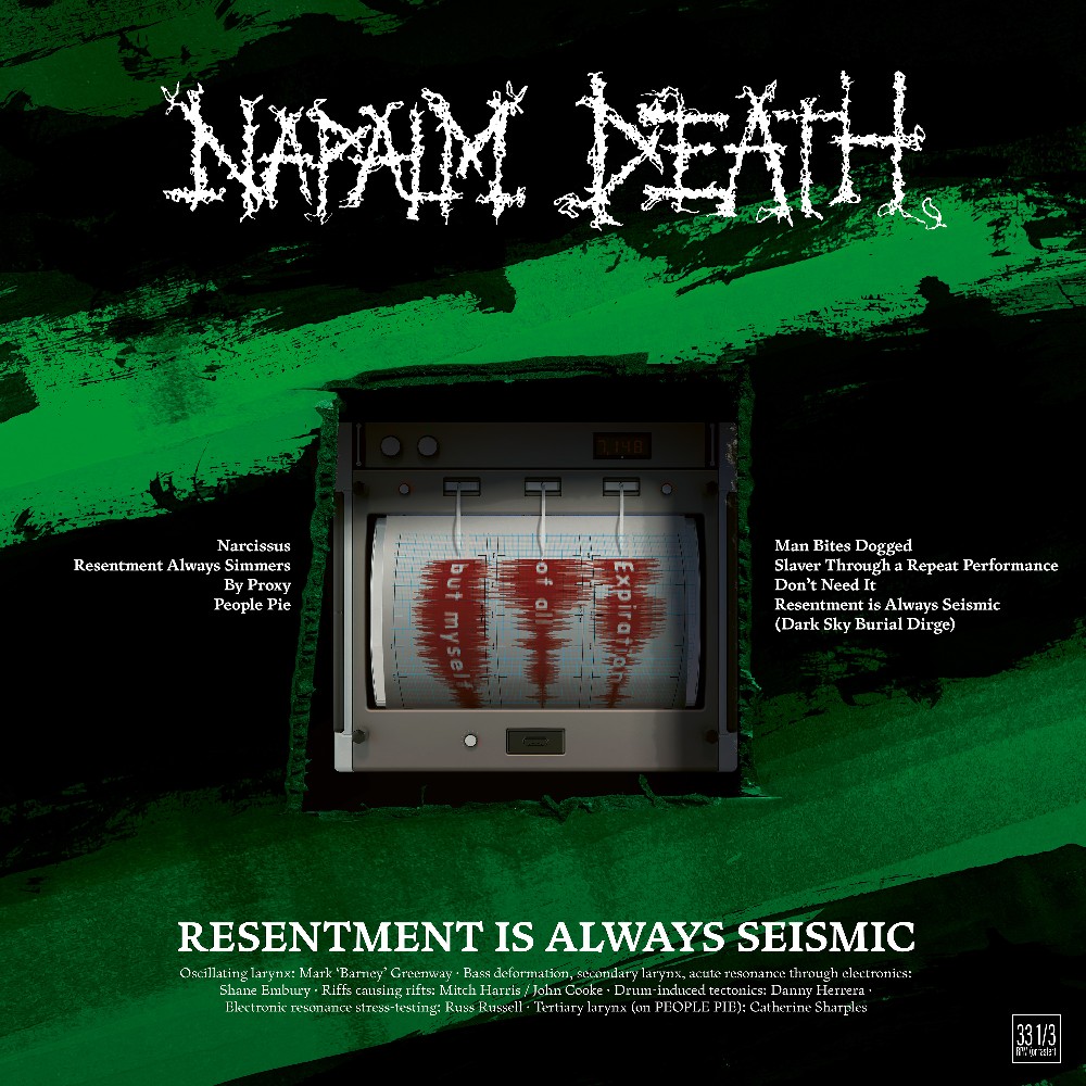 NAPALM DEATH – Resentment Is Always Seismic – A Final Throw Of Throes