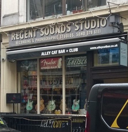 A Quick Glance at Regent Sounds Studio in London’s Tin Pan Alley