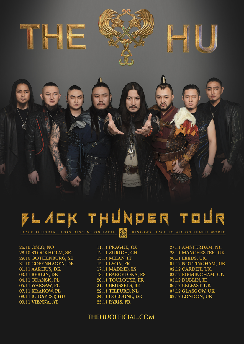 THE HU announce EU Black Thunder Tour