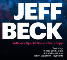 JEFF BECK WITH VERY SPECIAL GUEST JOHNNY DEPP – 03.07.2022 – BERGEN
