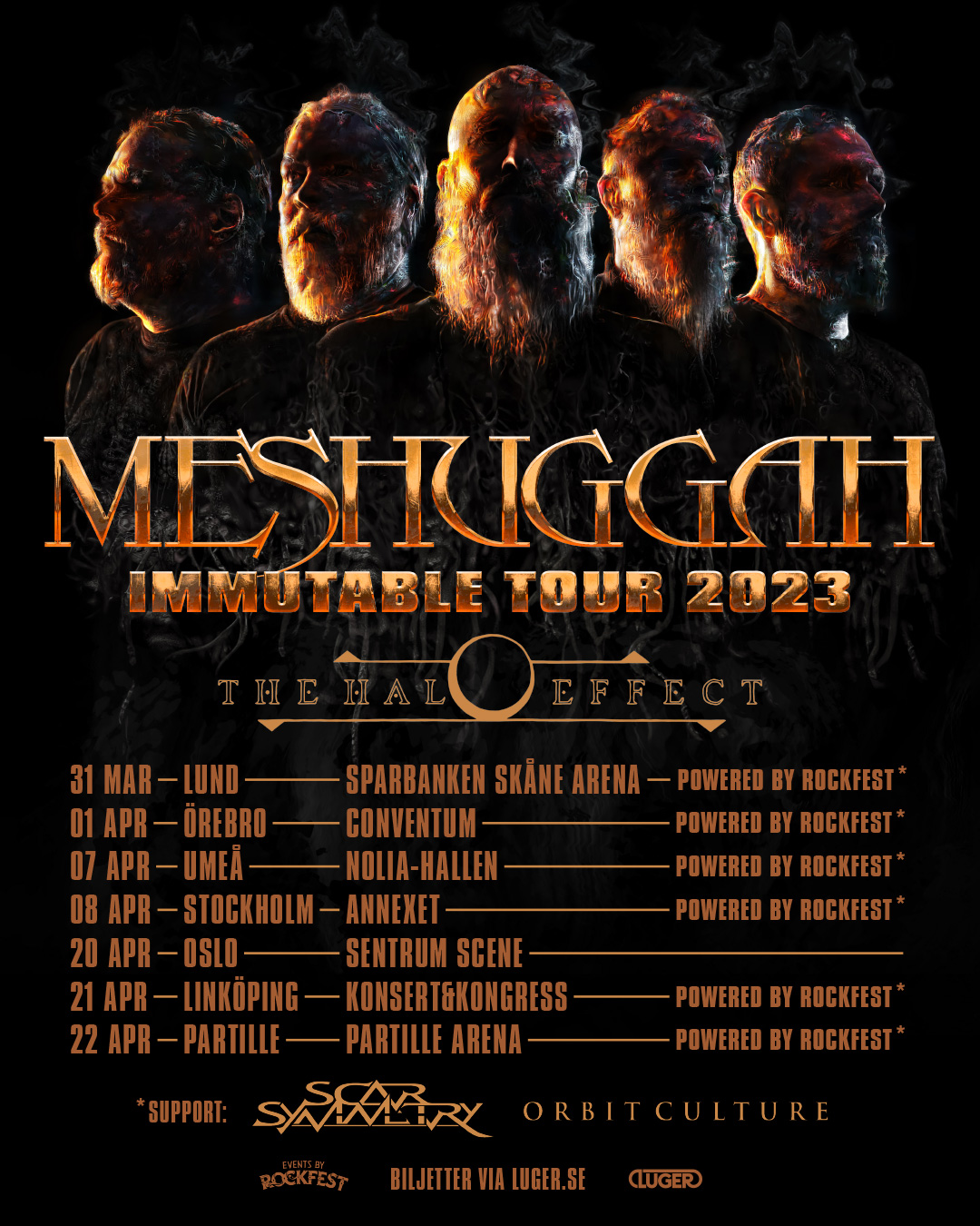 meshuggah tour 2023 europe