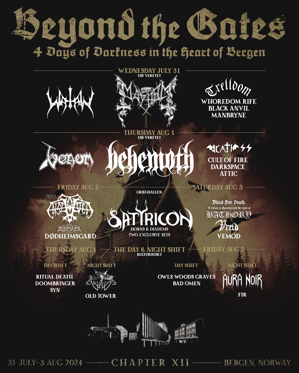 BEYOND THE GATES – full lineup announced