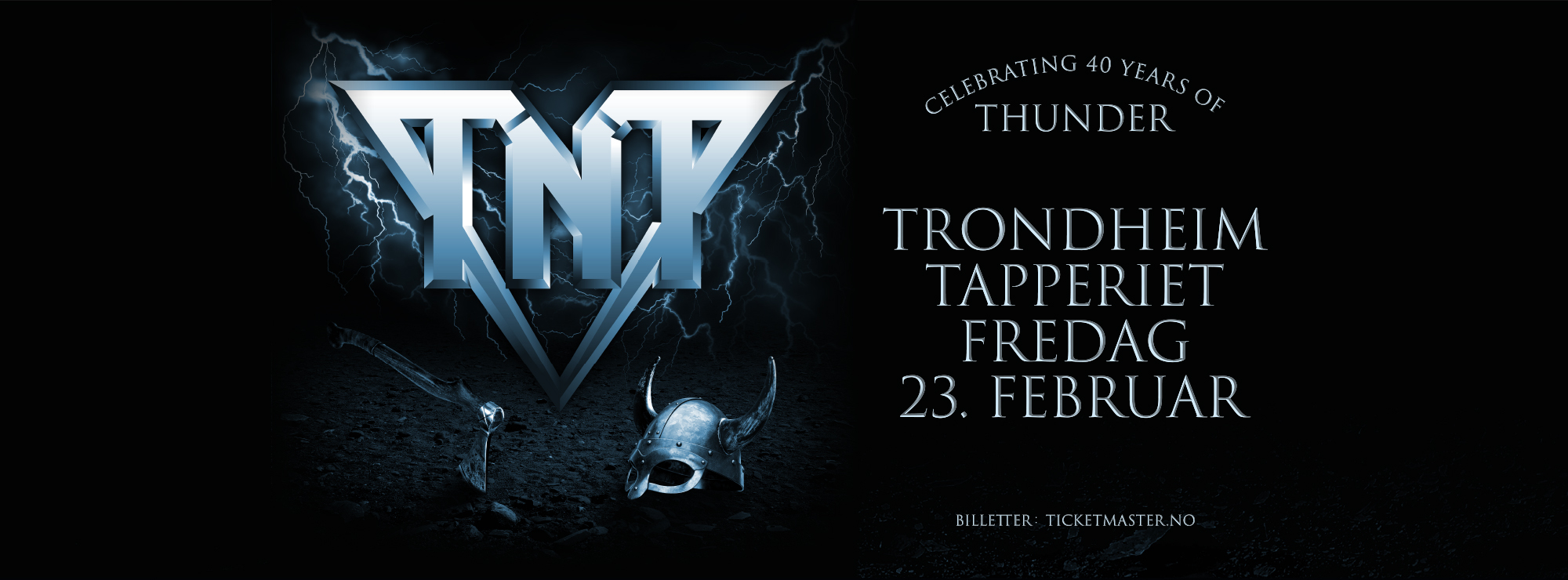 TNT – spiller i Trondheim 23. februar