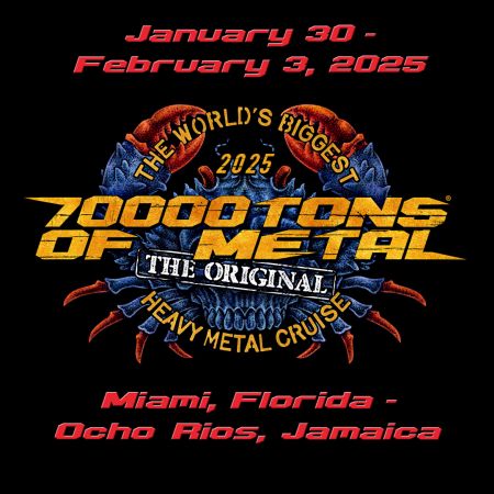 70000TONS OF METAL 2025 – first bands announced