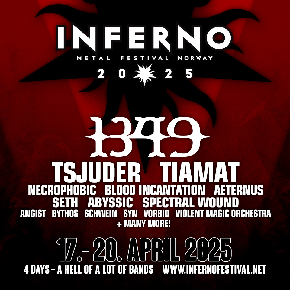INFERNO FESTIVAL 2025 – new names announced