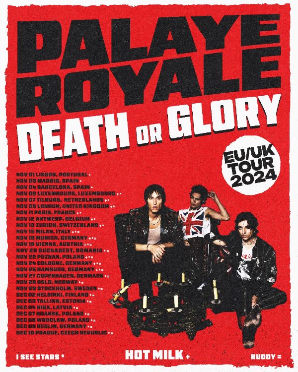 PALAYE ROYALE – new dates announced