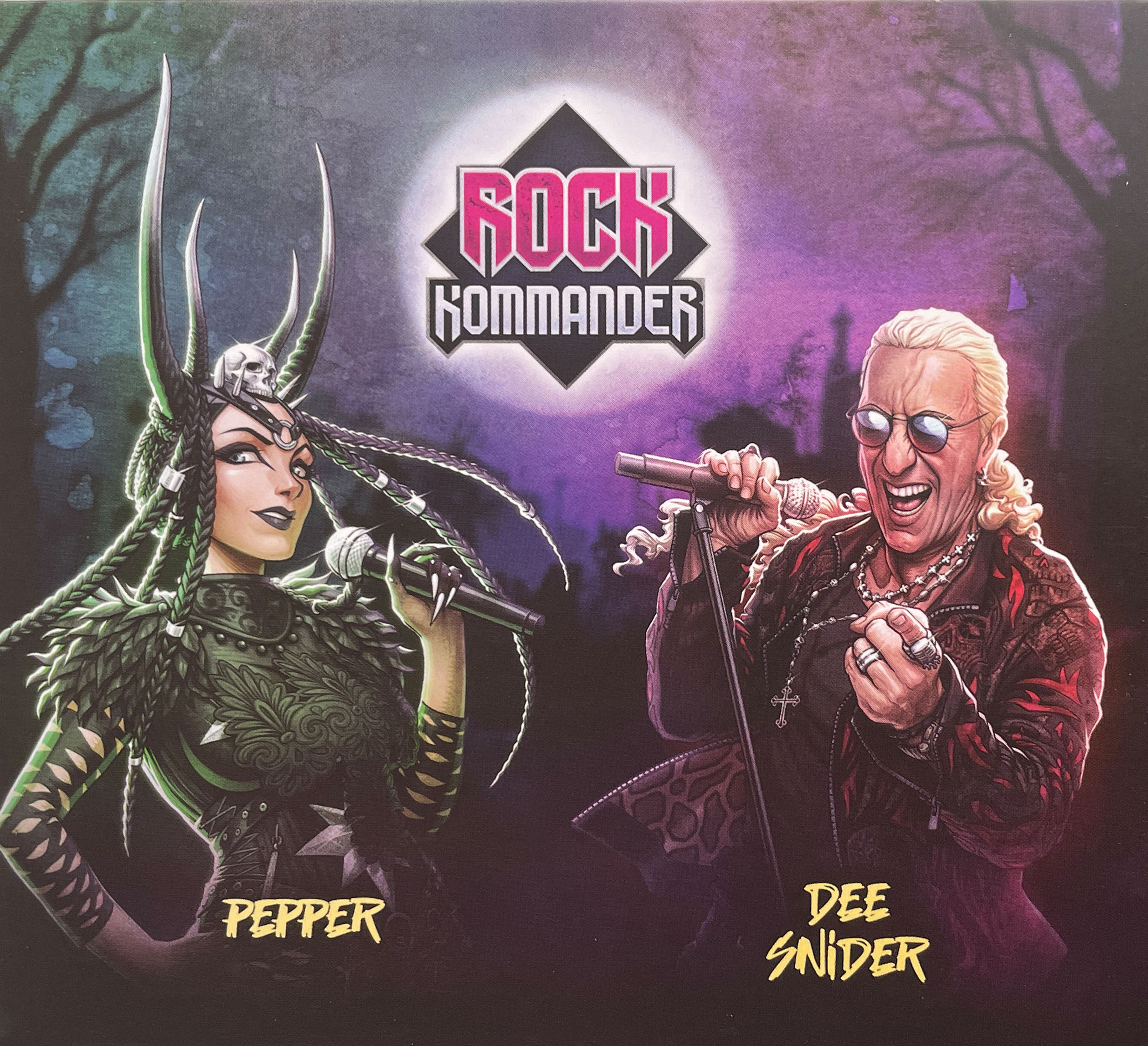 THE CRYPT ft. DEE SNIDER – releases Rock Kommander